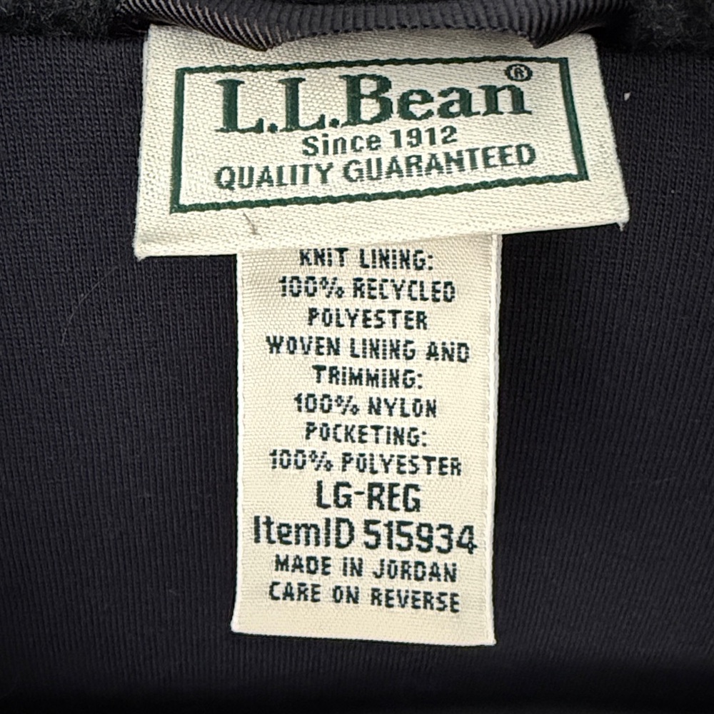 L.L. Bean Women’s Black Sherpa Fleece Zip Vest - Picture 2 of 6